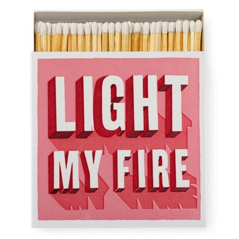 Light My Fire - Luxury Matches from The Archivist