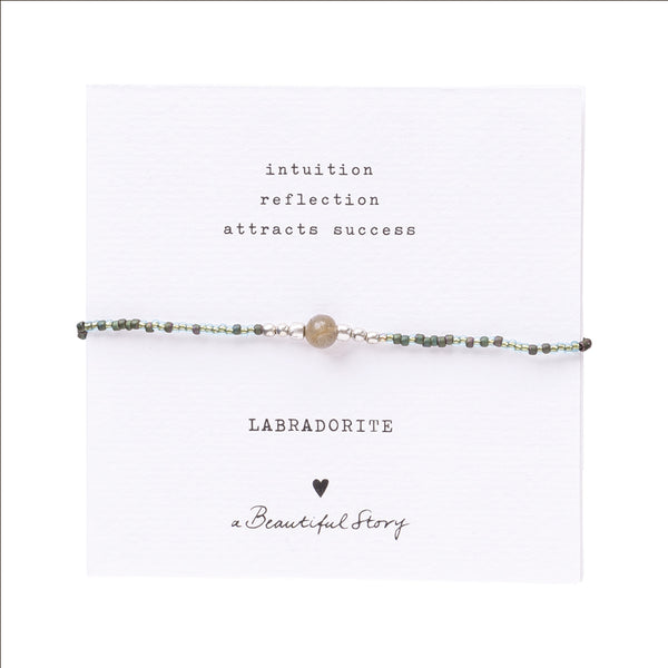A Beautiful Story Iris Labradorite Bracelet