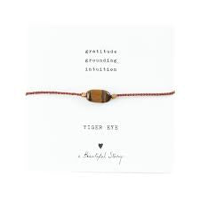 A Beautiful Story Gemstone Tiger Eye Bracelet