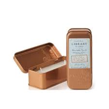 Paddywax Library Two Wick Travel Tin - Charlotte Bronte