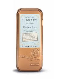 Paddywax Library Two Wick Travel Tin - Charlotte Bronte