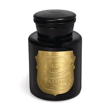 Apothecary Noir Glass Jar Candle - Palo Santo