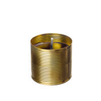 Living By Heart Outdoor Candle - Brass