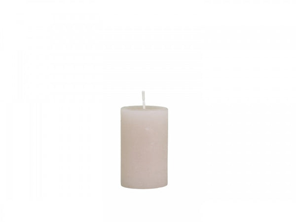 Vintage Rose Rustic Pillar Candle