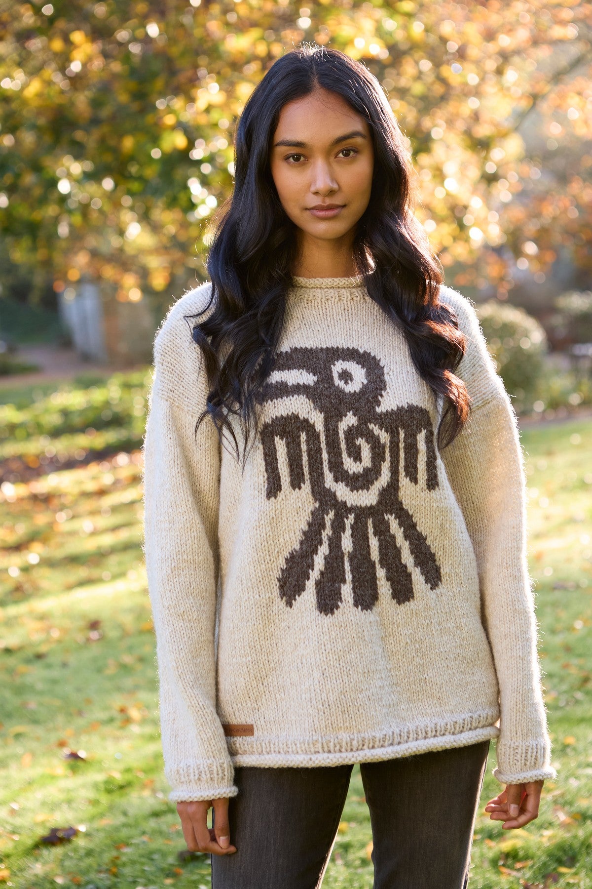 Pachamama Bird Ladies Sweater