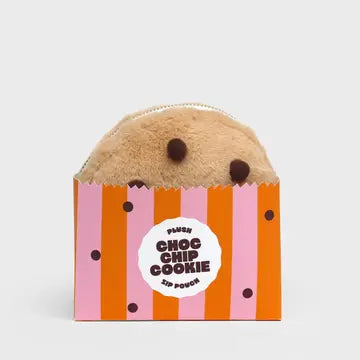 Plush Zip Pouch - Squishy Cookie