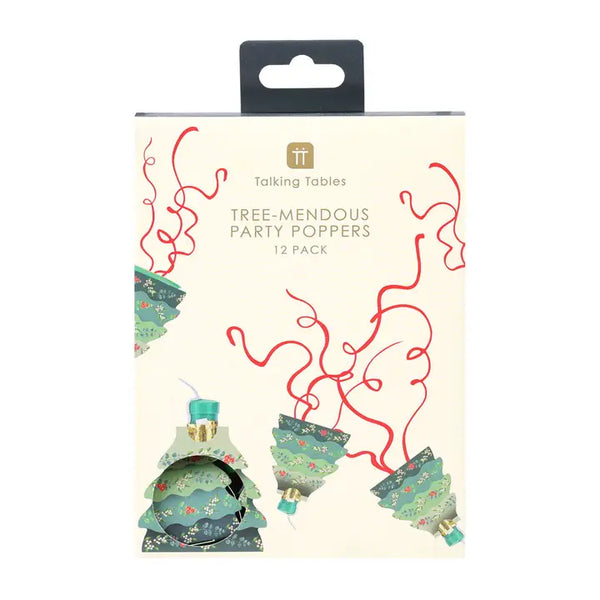 Christmas Tree Poppers - 12 Pack