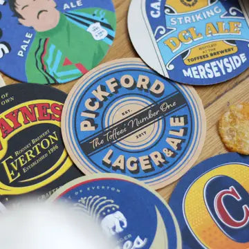 Everton Themed Beer Mats