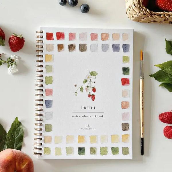 Fruit Watercolour Workbook