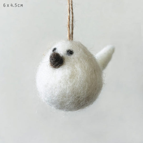 Felted Hanging Baby Bird