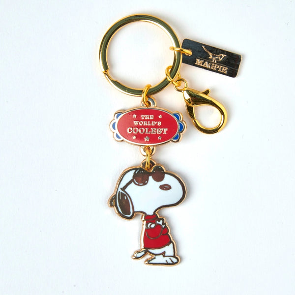 Peanuts Worlds Best Keyring - Coolest
