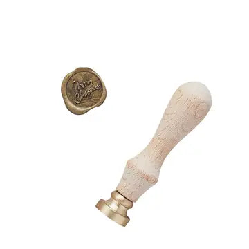 Merry Christmas Wax Stamp