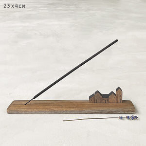 Wooden Incense Holder - The Street
