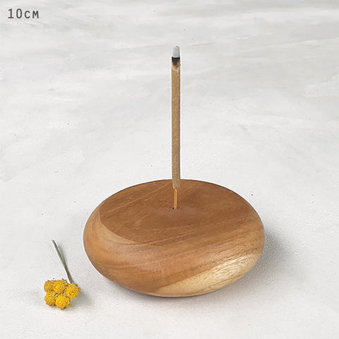 Solid Roundwood Incense Stick Holder