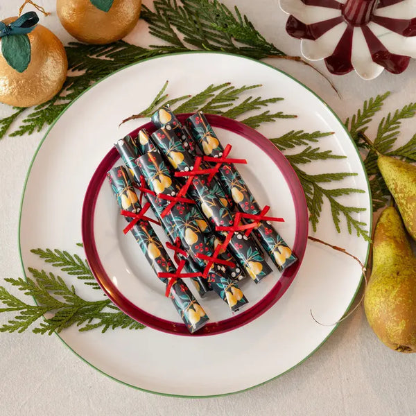 Mini Partridge Saucer Cracker - Pack of 8