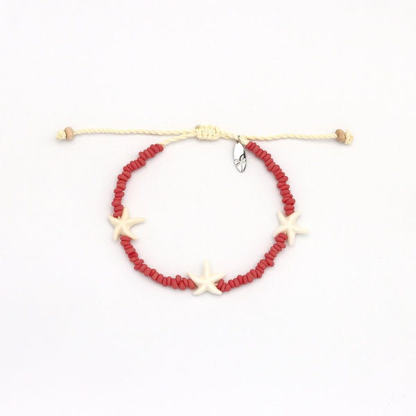 Tidepool Starfish Beaded Bracelet
