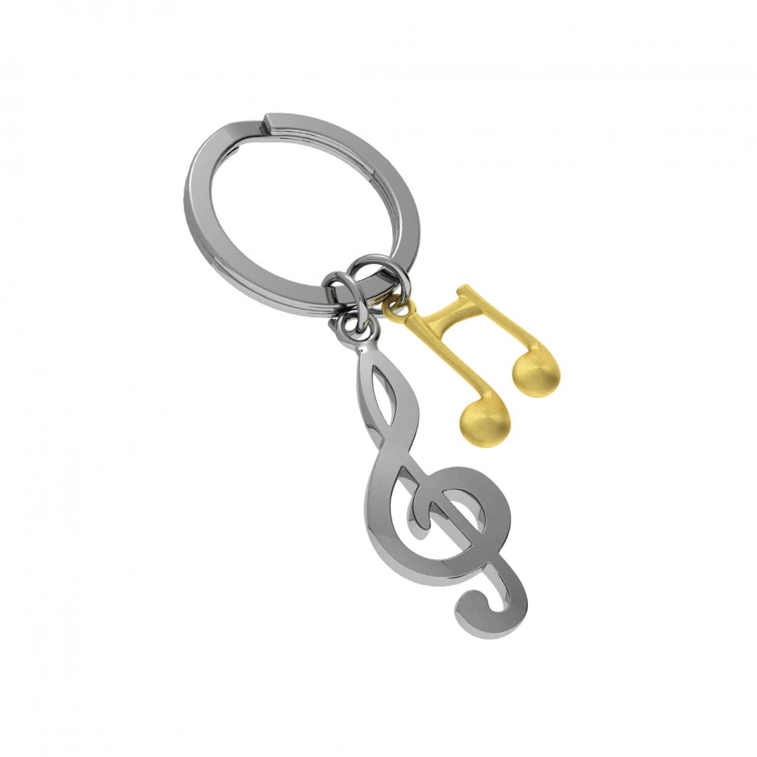 Metalmorphose Keyring - Music Notes