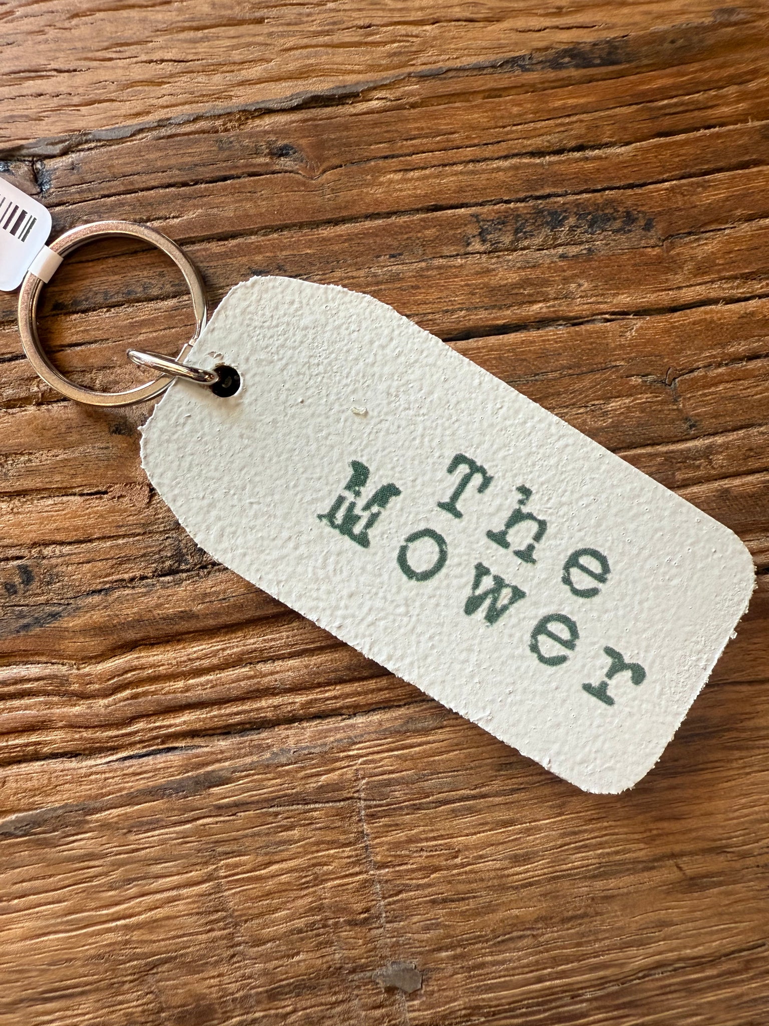 Wooden Key Tag - The Mower