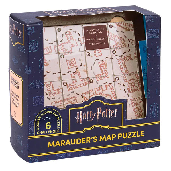 Harry Potter Marauders Map Wooden Puzzle