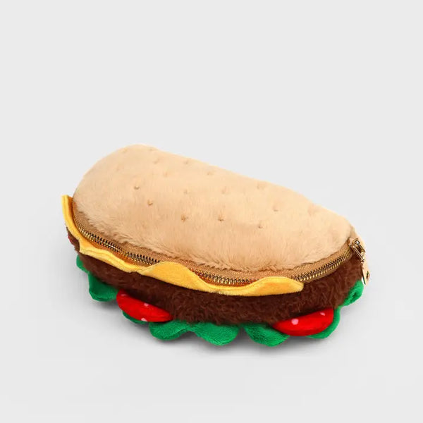Plush Zip Pouch - Taco