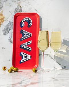 Asta Barrington Cava Tray - Red