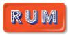 Asta Barrington Rum Tray - Orange