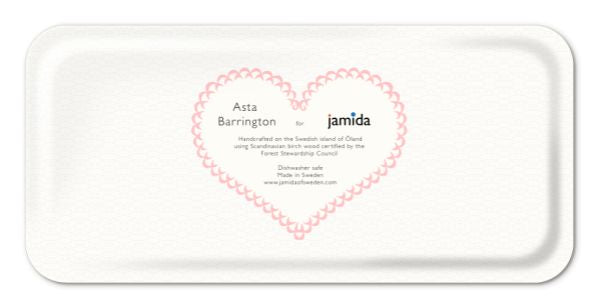 Asta Barrington Gin Tray - Pink