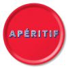 Asta Barrington Aperitif Tray - Red