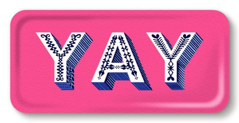 Asta Barrington Yay Tray - Bright Pink