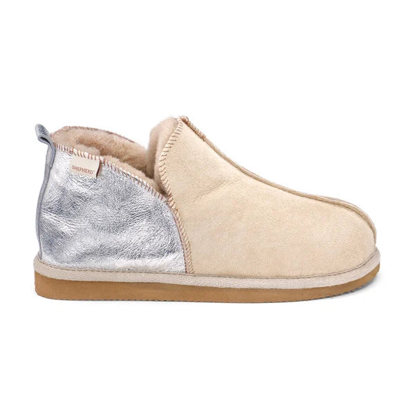 Shepherd of Sweden Annie Slipper - Honey & Silver