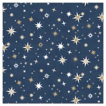Blue Stars Christmas Napkins