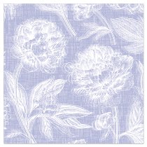 Artebene Peony & White Lilac Flower Napkins