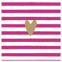 Artebene Hearts & Stripes Napkins