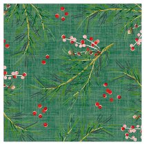 Berry Sprig Christmas Napkins