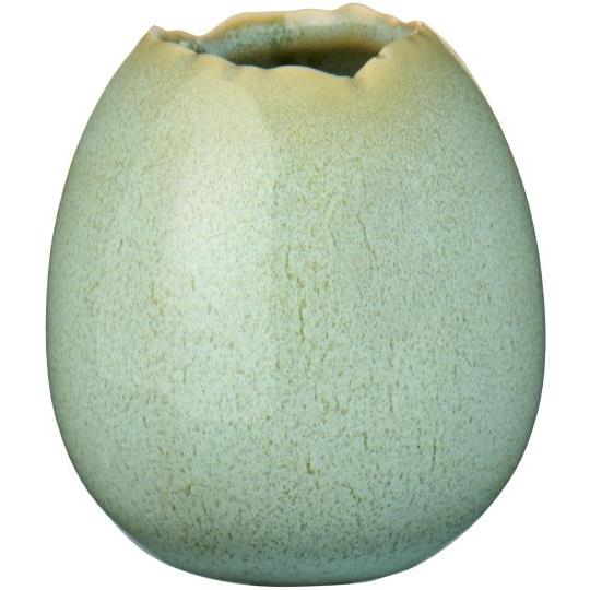 Green Egg Shaped Bud Vase