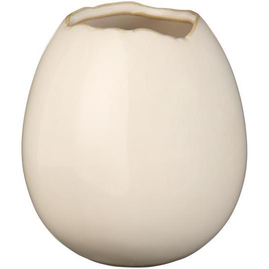 Ivory Egg Shaped Bud Vase