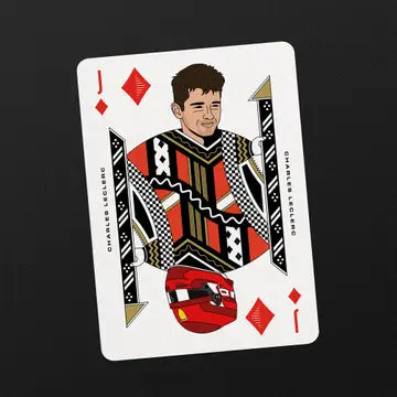 Formula 1 Themed Playing Cards
