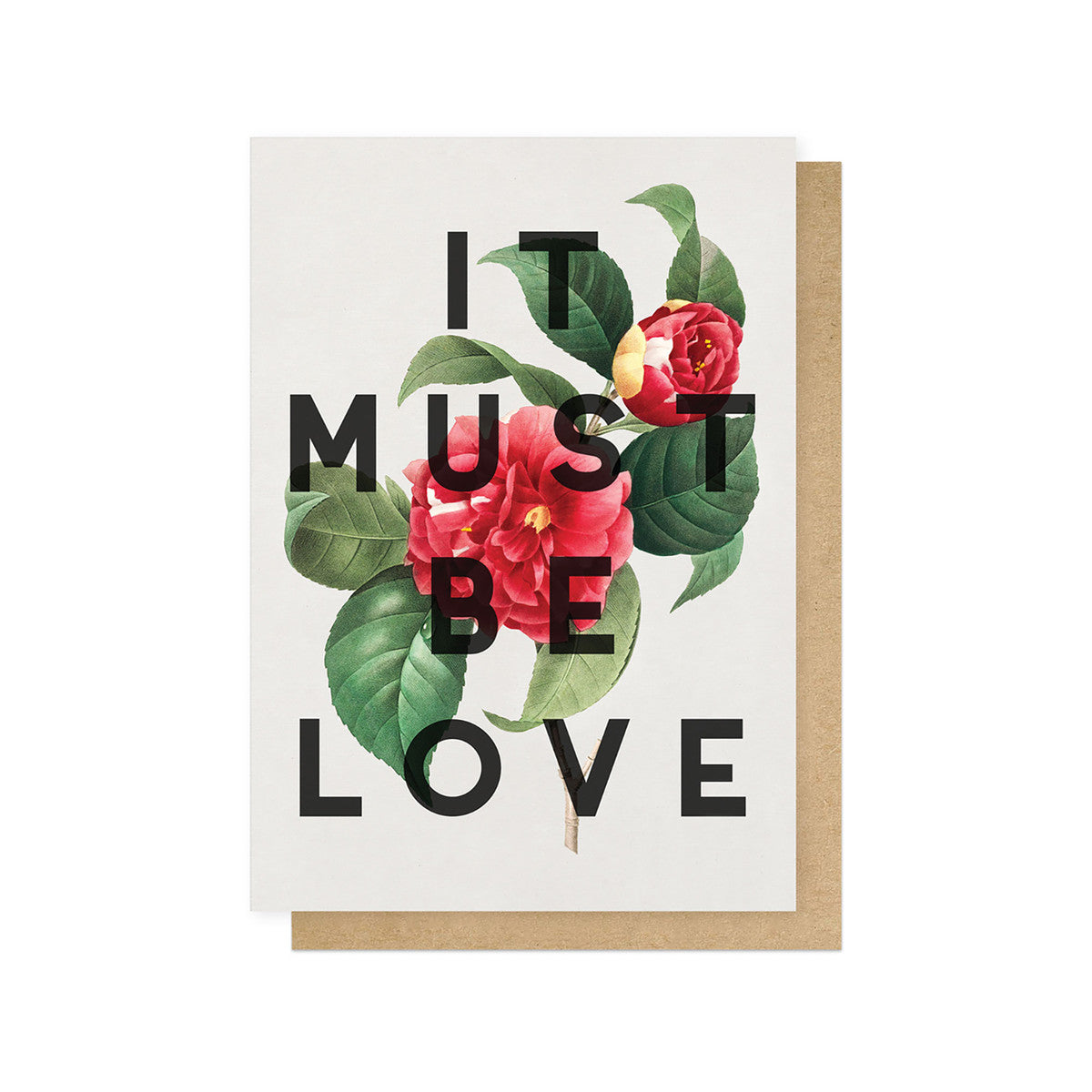 Valentines Card - It Must Be Love