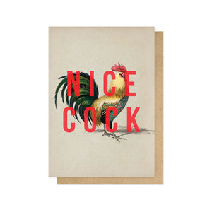 Valentines Card - Nice Cock