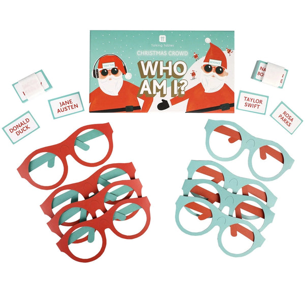 Christmas Family Who Am I? Game