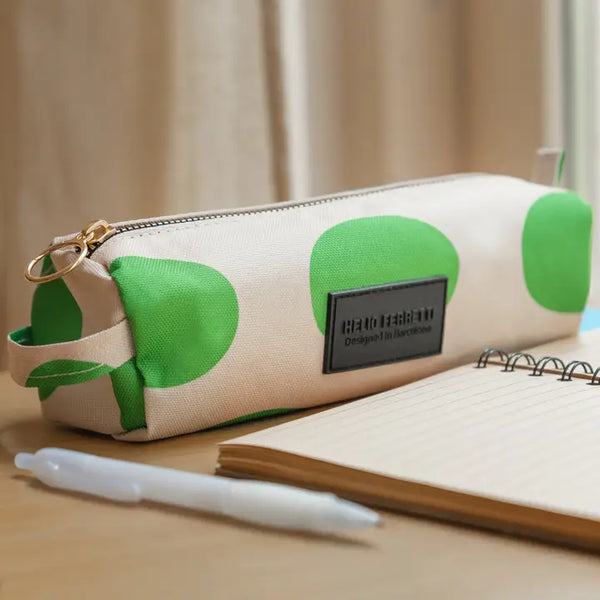 Helio Ferretti Pencil Case - Green Spot