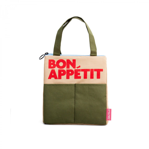 Helio Ferretti Bon Appetit Lunch Bag - Green