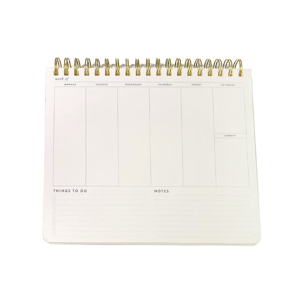 Weekly Desk Planner