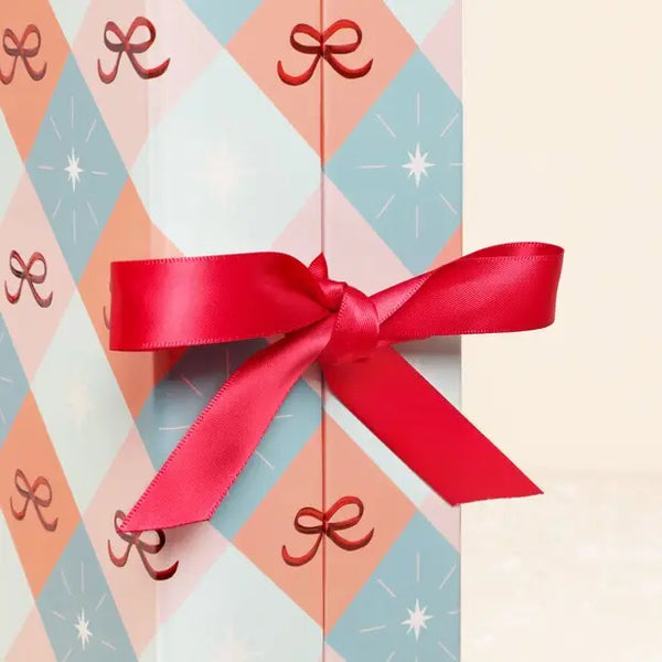 Fill Your Own Christmas Bow Paper Advent
