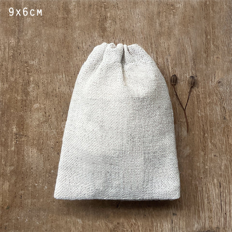 Small Plain Drawstring Bag