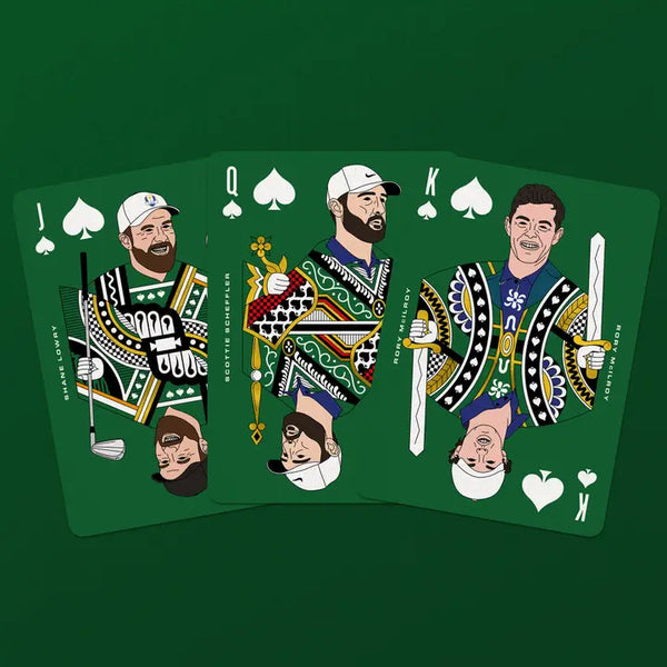 Golf Themed Playing Cards