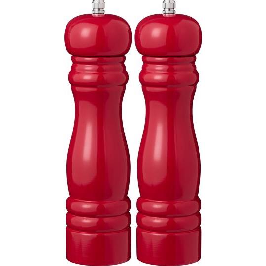 Red Salt & Pepper Mill