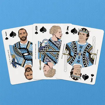 Man City Themed Playing Cards
