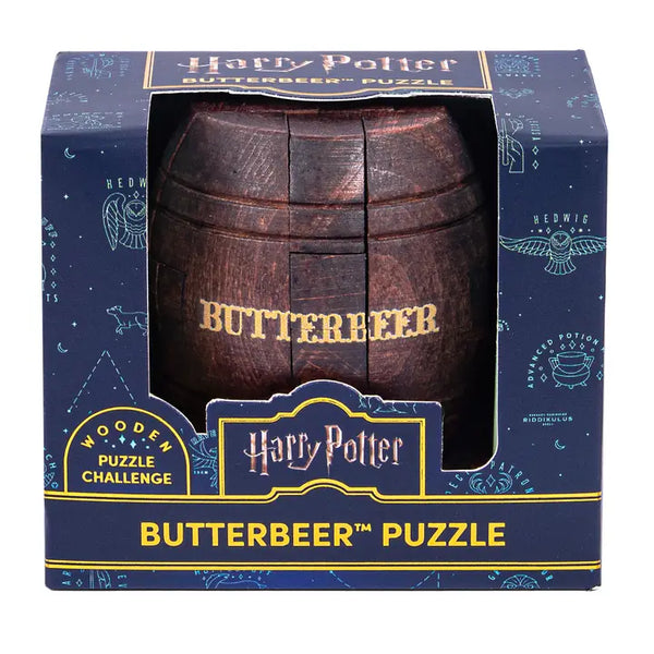 Harry Potter Butterbeer Barrel Wooden Puzzle
