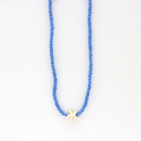 Tidepool Star Beaded Necklace
